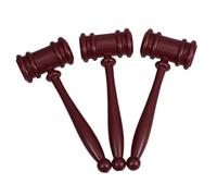 jojofuny 3 Pièces Lot de Marteaux de Juge Plastique Miniatures Accessoires de Costume Cosplay pour Fête Dhalloween et Jeux de Rôle Marteaux Juges pour Enchères et Déguisements Garçon Fille