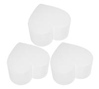 jojofuny 3 pièces Moule Gâteau Cœur Mousse Modèle Léger pour Décorations et Entraînement Pâtisserie DIY Accessoire Pratique pour Gâteau Mariage Fleurs et Fondant