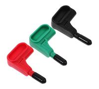 jojofuny 3 pièces Sondes de Test Magnétiques Fiche Banane Couleurs Assorties sans Soudure pour Multimètre Compatibilité Stable et Pratique