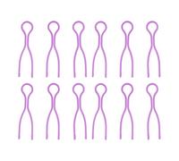 jojofuny 30 Pcs Clips De Canette En Plastique Violet 7X3cm Accessoires Machine À Coudre Pince Fixe Pour Fil Range Canette Couture Organisateur Bobbin Clip