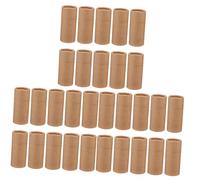 jojofuny 30 pièces Boîte Cylindrique Carton Kraft pour Bouteilles Huile Essentielle Boîte Ronde Réutilisable Écologique pour Thé Lot