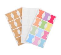 jojofuny 30 Pièces Onglets Adhésifs Colorés Épais Étiquettes Autocollantes Résistantes pour Classement et Organisation de Fichiers et Documents Marque Pages Réutilisables pour Bureau
