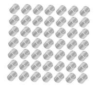 jojofuny 3000 Pièces accessoire de bijoux perles à sertir bijoux Perce à sertir boucles d'oreilles perles à écraser tubes à sertier de l'espaceur cuivre