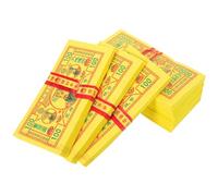 jojofuny 350 feuilles Sacrifice Supplies Papier Ancestor Money pour Culte Ancêtres et Offrandes Papier pour Funérailles Rôle et Cérémonies Qingming Lot de Carnets avec Billets Variés