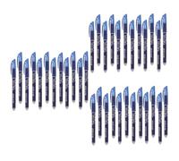 jojofuny 36 Pièces Lot de Stylos Roller Effaçables Bleu Pointe Fine pour Écriture Lisse et Correction Facile Fournitures de Bureau et Scolaires pour Étudiants et Enseignants