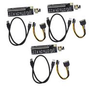 jojofuny 3ensembles Adaptateur Pcie pour Carte Graphique Externe à Améliorez Les Performances Graphiques De Votre Ordinateur Portable avec Connexion Sécurisée