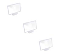 jojofuny 3pièces Agrandisseur Écran pour Smartphone Support Portable Multifonction pour Projection Compatible avec Les Téléphones Économie Énergie Et Design Léger pour Films Et