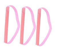 jojofuny 3pièces Housse De pour Stylet Compatible avec Pencil Coque Les Chocs Et Rayures Couleur Rose Design Simple Et Pratique