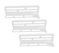 jojofuny 3pièces Organisateur De Frigo Cloison Séparatrice Pour Réfrigérateur Accessoire De Rangement Multifonctionnel Pour Cuisine Bureau Et Salle De Bain