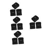jojofuny 4 Ensembles Coffres-Forts À Clé Petits Coffres-Forts De Sécurité Rangement Intérieur Verrouillables Portables Numériques en Abs Noir 3 pièces * 4