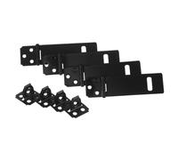 jojofuny 4 Ensembles Heavy Duty Padlock Hasp Latch Locks For Cabinet Door Hardware Metal Bolt Latch For Shed Gate Drawer Security