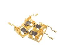 jojofuny 4 Mécanismes à Manivelle Dorés pour Boîte à Musique Pièces Détachées 4 Pcs Mélodies Le Château Le Ciel pour Élise Voyage de Mécanisme Manuel Musical pour Réparation et Création