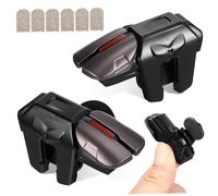 jojofuny 4 Paires De Boutons Auxiliaires Contrôleur De Téléphone Portable Smartphone De Jeu Mobile De Téléphone Déclencheurs De Jeu Déclencheurs De Jeu Écran