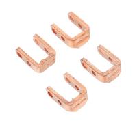 jojofuny 4 Pièces Accessoire Forme en U Machine à Lier en Métal pour Couleur Or Fixation Fiable Productivité Améliorée Serrage pour Vigne et Raisin et Extérieur
