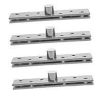 jojofuny 4 pièces Charnières Pivotantes Dissimulées Acier Inoxydable pour Portes Secrètes Lot de Rotation et Fixation Stable pour Portes Cachées et Meubles