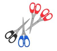jojofuny 4 Pièces Ciseaux pour Garçon Fille Lames Acier Inoxydable Précises Confort Ergonomique pour Bricolage École Artisanat Projets Créatifs