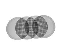 jojofuny 4 Pièces Dustproof Nylon Mesh Cover for Gaming Console Fan Dual-Sided Fine Screen Dust Barrier High Airflow Protective Dust Cover Compatible with