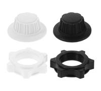 jojofuny 4 Pièces Écrou de Ventilateur Électrique Abs, Fixation | Installation Facile et Démontage Rapide, Accessoire Vis, pour Grille en Fer et Pales de Ventilateur