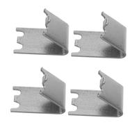 jojofuny 4 pièces Lot de Clips de Support Étagère pour Réfrigérateur et Congélateur Fixation Stable Crochet Multifonction Durable pour Étagères Frigorifiques