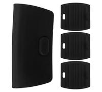 jojofuny 4 Pièces Lot de Manchons de Poignée Silicone Résistants Chaleur Antidérapants pour Poignées de Casseroles Poêles Fonte et Woks Protection Isolante Ergonomique