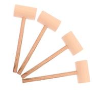 jojofuny 4 pièces Marteau de Juge Bois Bois Lisse Marteau Denchères Pratique pour Avocat Juge Étudiant Petit Gavel Artisanal Ergonomique