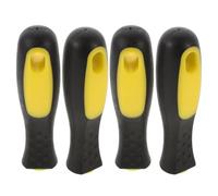 jojofuny 4 PièCes PoignéEs De Lime Robustes En Plastique AntidéRapant Pour Lime À MéTal Manche De RâPe Portable Compatible Avec Outils De Fabrication Artisanale