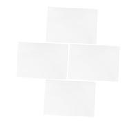 jojofuny 4 pièces Stabilisateur de Broderie Soluble à avec Adhésif pour Fabrication de Motifs Support Hydrosoluble pour Projets de Broderie