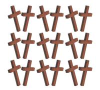 jojofuny 40 Pièces Pendentif Mini Croix en Bois Rustique Croix pour Loisirs Créatifs Unique pour Créations Artisanales et Projets DIY Décoratifs
