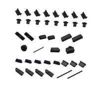 jojofuny 40pièces Bouchons De Anti-poussière pour Ports De Carte Mère De Silicone pour Pc Protéger Les Interfaces USB Et Autres Connexions La Saleté Et Humidité