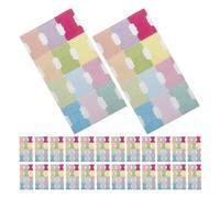 jojofuny 420 Pièces Étiquettes Adhésives Colorées Indexables Onglets Inscriptibles pour Pages de Autocollants Polyvalents pour Cahiers et Classeurs de Bureau