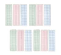 jojofuny 45 pièces Washi Tape Dispensers Washi Cards Set With Thickened Rounded Corners Frosted Plastic Boards For Arts And Crafts Portable Tape Storage For Office And School Use