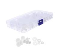 jojofuny 45pièces Articulations Poupée Plastique pour Création Ours Et Poupées Joints Mobiles Rotatifs DIY pour Fabrication Jouets Installation Facile Et Robuste