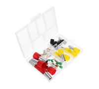jojofuny 48 Pièces Cutters Argile Acier Inoxydable Outils de Découpe Ronds pour Céramique et Argile Polymère Moules Cercle pour DIY Artisanat
