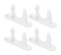 jojofuny 4pièces Accessoire De Machine à Laver Charnières De Porte Plastique Remplacement Facile Et Pour Divers Modèles De Lave-linge