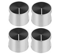 jojofuny 4pièces Boutons De Remplacement Pour Cuisinière à Adaptés Aux Plaques De Design Ergonomique Et Pratique