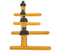 jojofuny 4pièces Clé De Mandrin Pour Perceuse Outil De Serrage Interchangeable Accessoire Pour Mandrin De Perceuse