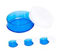 jojofuny 4Pièces Éponge Humidificateur Doigt pour Comptage Accessoire Pratique Plastique pour Manipulation de Billets pour Banques et Magasins