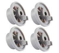 jojofuny 4pièces Roues De Remplacement Pour Lave- Roulettes Inférieures Compatibles Avec Kit De Réparation Pour Panier Inférieur