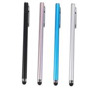 jojofuny 4pièces Stylets Universels Capacitatifs pour Écrans Stylus Hautement Sensible pour Téléphone Et Tablette Noir Bleu