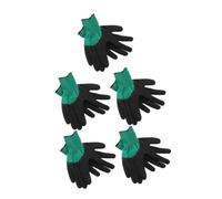 jojofuny 5 paires Gants Anti-morsures pour Petits Animaux Protection Résistante Aux Griffures pour Perroquets Hamsters et Cochons Design Flexible à Cinq Doigts Réutilisables et Faciles à