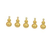 jojofuny 5 Pièces Pendentif en cloche de levage breloque pour collier bijoux pendentif de breloques pour la fabrication de colliers Pendentifs de collier cuivre Doré