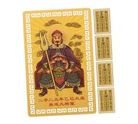 jojofuny 5 Pièces Tai Sui Amulet Cards Year Of The Snake Feng Shui Small Protective Blessing Amulets For Wealth And Prosperity Chinese Year Decoration