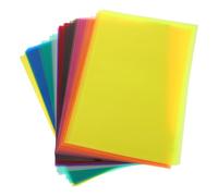 jojofuny 50 feuilles de cellophane : papier kraft translucide A4 coloré pour, projets artistiques, films diffuseurs de lumière, travaux manuels pour la maternelle et décorations de festivals