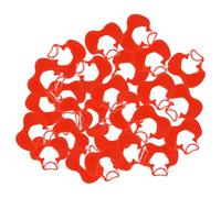 jojofuny 50 pièces Lunettes Anti-picotements pour Canards et Oiseaux Protection Épaissie pour Becs Accessoires de Ferme pour Prévenir les Blessures et Améliorer la Survie des Volatiles