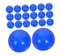 jojofuny 50 Pièces Perles Lapis Lazuli Naturel Rondes Pierres Bleues Perforées pour Fabrication de Bijoux DIY Bracelets Colliers Charms Espacement