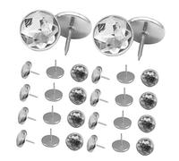 jojofuny 50pièces Punaises Décoratives Cristal pour Clous Décoratifs avec Strass Boutons De Meubles Style Tête De Lit Lot