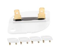 jojofuny 5pièces Fusible Thermique De Sécurité Pour Sécheur Compatible Avec Thermistores Et Câbles De Ventilation Installation Facile Et Fiable Pour Divers Modèles Appareils