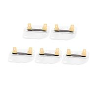 jojofuny 5pièces Fusible Thermique Pour Sèche-linge Remplacement De Fusible De Rechange Compatibles Avec Éléments Chauffants Conduits De Ventilation Installation Facile