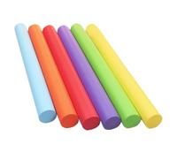 jojofuny 6 pièces Bâtons de Relais Souples Légers Nbr pour Garçon Fille Accessoires Athlétisme Garçon Fille Matériel Course Extérieur Jeu Entraînement Coopération Couleur Couleur Aléatoire