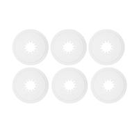 jojofuny 6 Pièces Cache Volant Moteur de Vélo en Plastique Abs Design Ajusté Précis, Protège-pignon Solide pour Réparation et Maintenance de Vélo